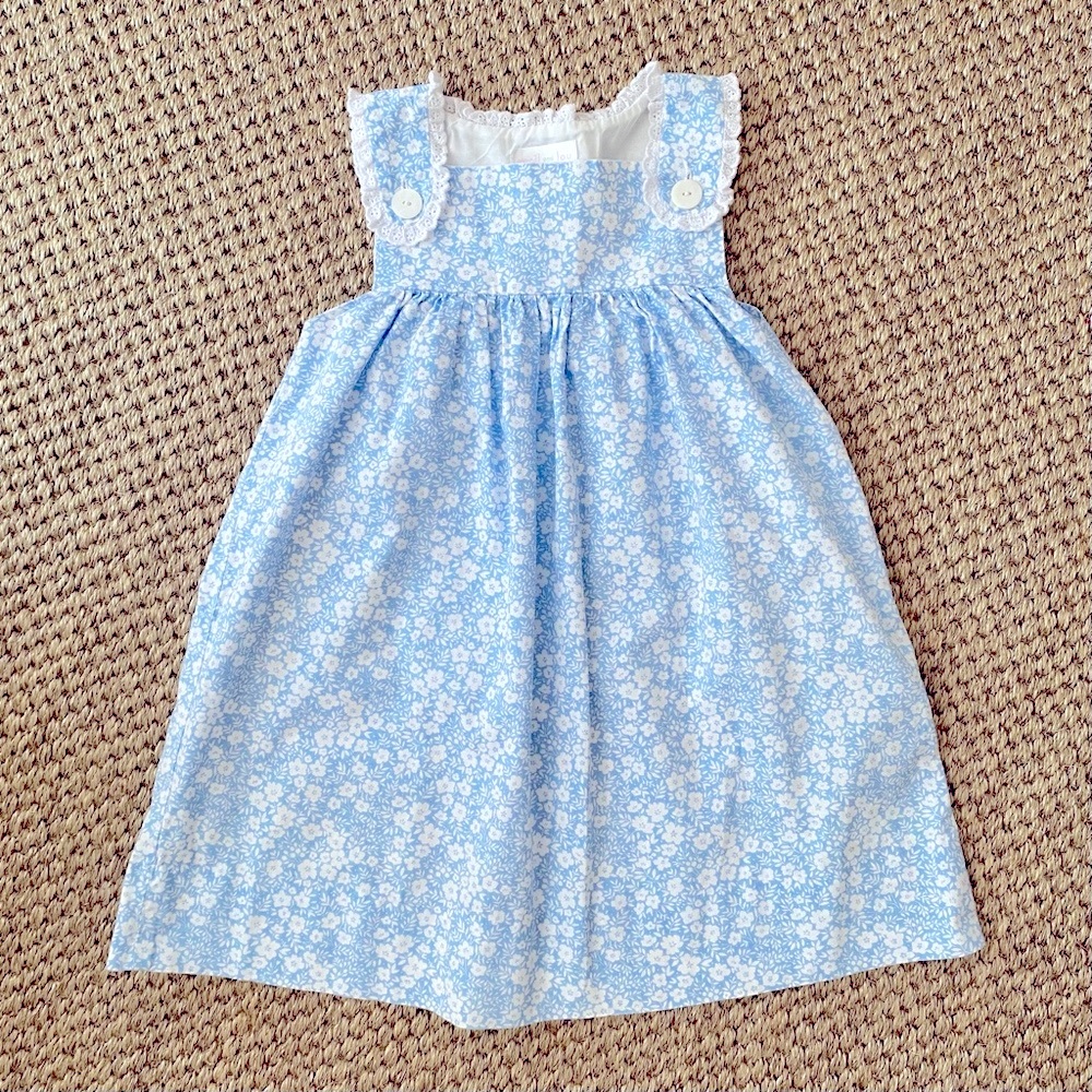 Cecil & Lou Girls’ Blue Floral Dress
